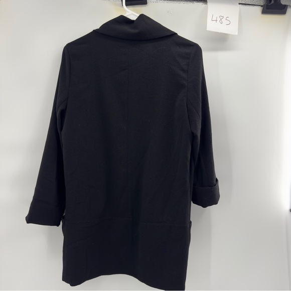 Aritzia Wilfred Chevalier Jacket blazer Black 6 Open Front - Picture 6 of 12